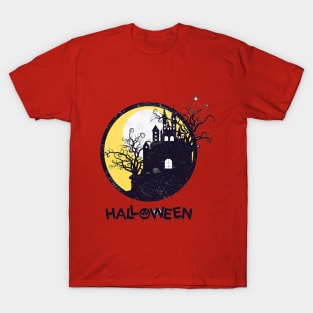 Halloween House Design T-Shirt